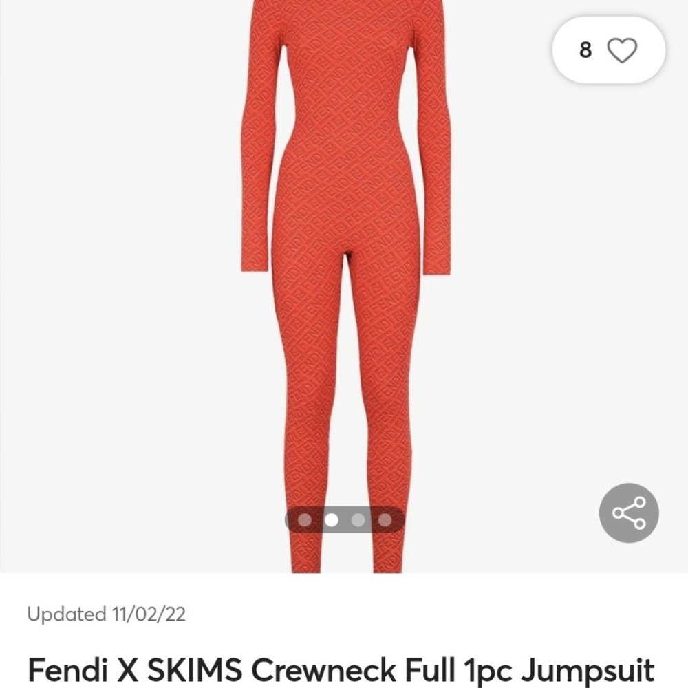 PLUS SIZE SKIMS/FENDI ONESIE